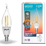Лампа светодиодная филаментная Gauss Smart Home DIM+CCT E14 CF35 4,5 Вт 2000-6500 К 1/10/40, фото9