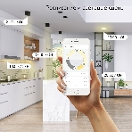 Лампа светодиодная филаментная Gauss Smart Home DIM E14 C35 4,5 Вт 1/10/40, фото7