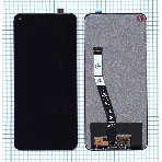 Дисплей для Xiaomi Redmi Note 9, Redmi 10X (MOD IC Cable) черный, фото 1