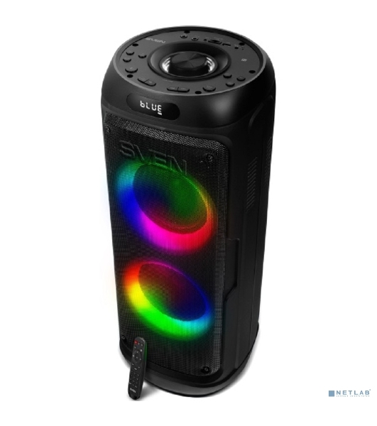 Мобильные колонки SVEN PS-770 2.0 черный 2x50W Bluetooth