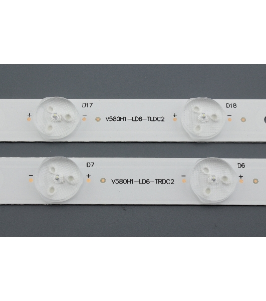 Светодиодная подсветка TV 58' V580H1-LD6-TLDC2 (комплект 10шт)
