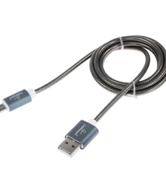 Кабель USB2.0 Cablexpert CC-G-mUSB01Gd-1M, AM/microB, серия Gold, длина 1м, золотой, блистер