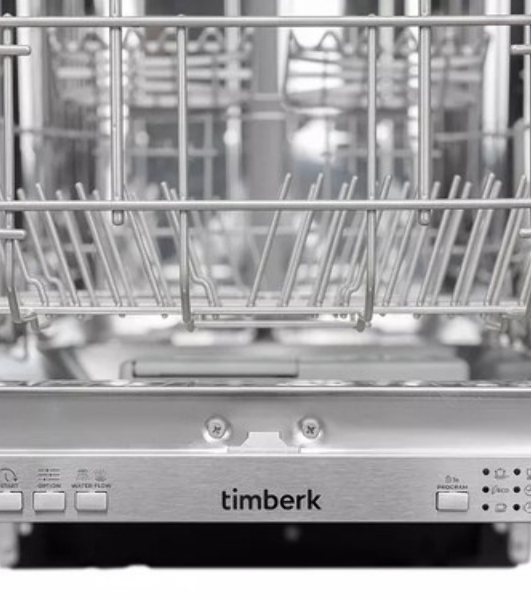Посудомоечная машина Timberk Set&Dry T-DW45BI103 серебристый (узкая)