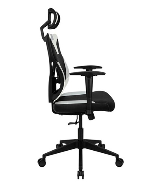 Кресло Aerocool GUARDIAN Ice Blue голубой, сетка, 150 кг, подголовник, регулируемые подлокотники, механизм качания, поясничная подушка