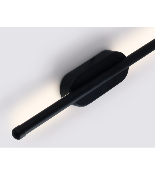 Светильник Ambrella light FL5200 BK черный LED 4200K 6W 400*50*25