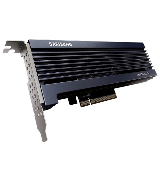 Накопитель SSD Samsung Enterprise, HHHL, PM1725b, 1600Gb, NVMe, PCE-e, R5400/2000WMb/s, IOPS(R4K) 750K/135K, MTBF 2M, 3DWPD, OEM, 5 years (analog MZPLL1T6HEHP-00003)