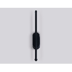 Светильник Ambrella light FL5200 BK черный LED 4200K 6W 400*50*25, фото4