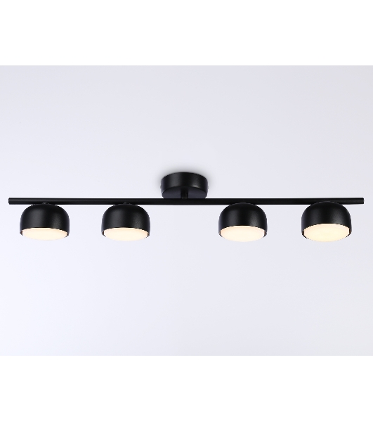 Светильник Ambrella light TN71029/4 BK черный GX53/4 max 12W 600*80*140