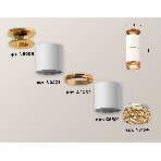 Светильник Ambrella Light XS6301261 SWH/PYG/CF белый песок/золото желтое полированное/кофе MR16 GU5.3, фото 1
