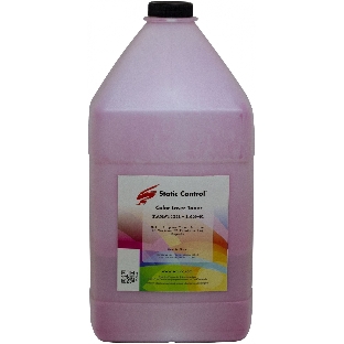 Тонер Static Control TRMPTCOL-1KG-M пурпурный флакон 1000гр. для принтера HP CLJCP1515/Canon MF8330