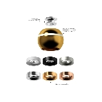 Корпус светильника C1105 PYG золото желтое полированное D100*H80mm MR16 GU5.3 LED 3W 4200K, фото8
