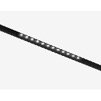 Трековый линейный светильник Ambrella light GL4495 BK черный IP20 12W 3CCT 3000-6000K SMART 48V 24° 218*22*25, фото6