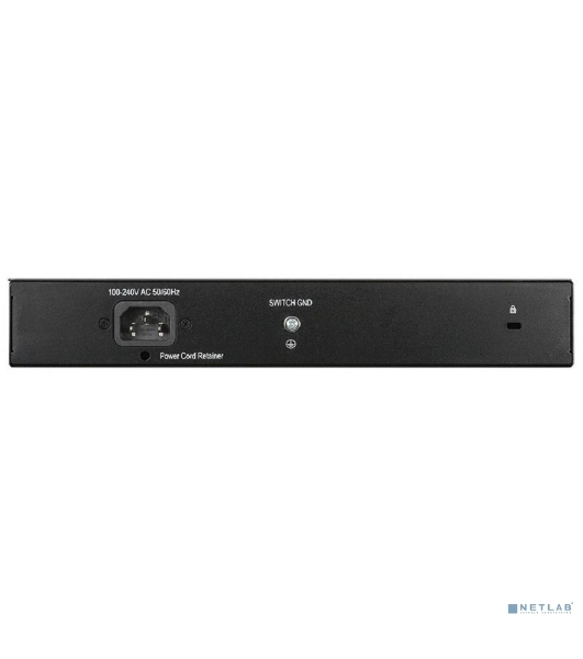 Коммутатор D-Link DGS-1010MP/A1A, 9×1 Гбит/с + 1×1 Гбит/с SFP, неуправляемый