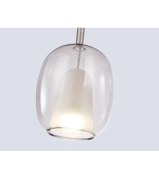 Подвесной светильник Ambrella light LH11156/3 BK/WH/TI черный/белый/янтарь E27*3 max 60W D425*1500