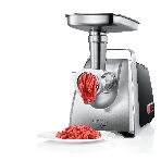 Мясорубка электрическая Bosch MFW68660 черный, 2200 Вт, 4.3 кг/мин, реверс, защита от перегрузки, металлический лоток, насадки - 10, фото8