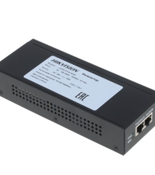 Инжектор POE Hikvision LAS30-57CN-RJ45
