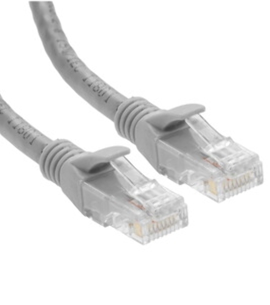 Патч-корд ExeGate UTP-RJ45-RJ45-C6-CU-1M-GY, UTP, cat.6, 1м, медь, серый