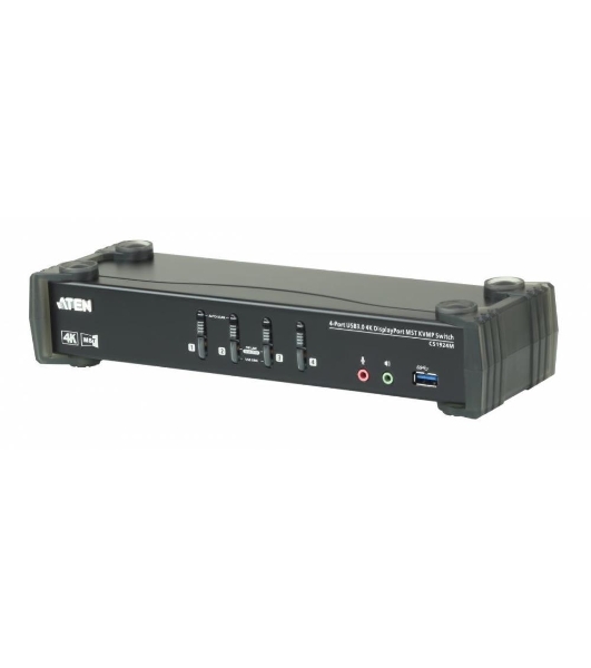 Переключатель ATEN 4P USB 3 4K DisplayPort MST KVMP Switch