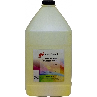 Тонер Static Control TRMPTCOL-1KG-Y желтый флакон 1000гр. для принтера HP CLJCP1515/Canon MF8330