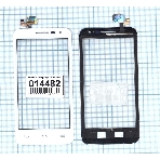 Сенсорное стекло (тачскрин) для Alcatel POP D5 5038D, белое, фото3