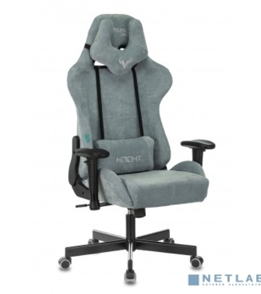 Кресло Бюрократ VIKING KNIGHT LT28 FABRIC серо-голубой, ткань, 120 кг, механизм качания