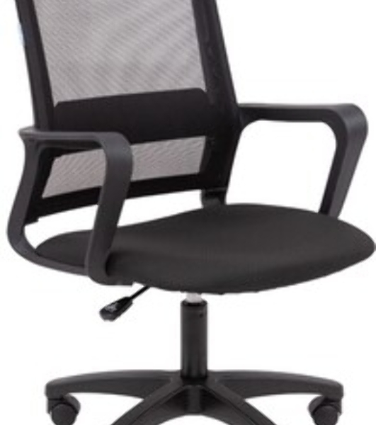 Кресло офисное Chairman 606LT Россия TW-01 черный (7169980)