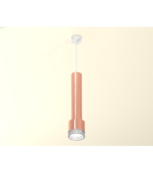 Светильник Ambrella Light XP8122005 PPG/CL золото розовое полированное/прозрачный GX53