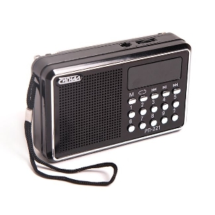 Радиоприемник Сигнал РП-221, USB, SD, дисплей