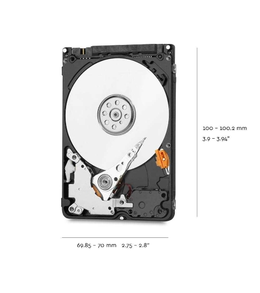 Жесткий диск Western DigitalBlue WD20SPZX 2ТБ 2,5' 5400RPM 128MB (SATA-III) Mobile