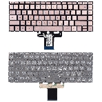 Клавиатура для ноутбука HP Pavilion x360 14-cd0000 золотистая с подсветкой, фото3