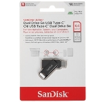 Флешка USB SanDisk DDC3 Ultra Dual Go (SDDDC3-064G-G46), 64Gb, USB 3.1/USB Type-C, R/W 150/30, черный, фото10