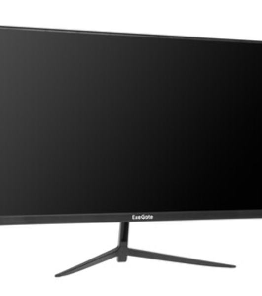 Монитор 27' ExeGate SmartView EP2700A IPS 1920x1080, 75 Гц, 5 мс, 16:9, 250 кд/м2, 1xVGA, 1x3.5 мм, черный