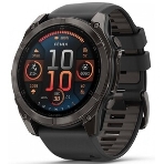 Умные часы Garmin Fenix 8 Solar Sapphire, 1.6' AMOLED, Wi-Fi, Bluetooth, NFC, 100м, серый / желтый, фото14