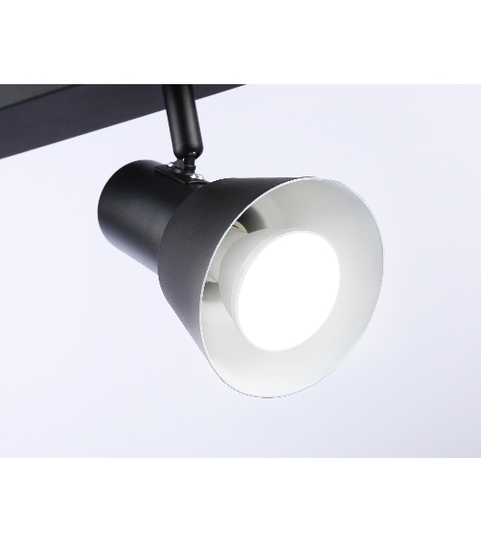 Светильник Ambrella light TA13117/2 BK/WH черный/белый GU10/2 max 12W 350*85*150