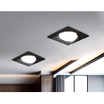 Светильник Ambrella light TN51917 BK черный GX53 max 12W 115*115*23, фото3