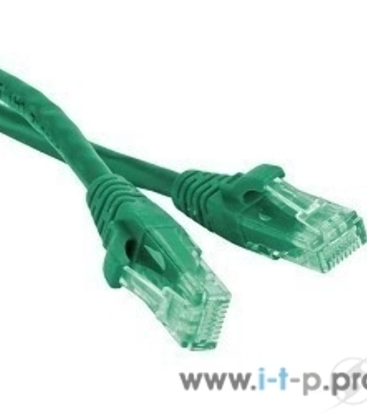 Патч-корд Hyperline U/UTP, Cat.6, LSZH, 1.5 м, зеленый PC-LPM-UTP-RJ45-RJ45-C6-1.5M-LSZH-GN
