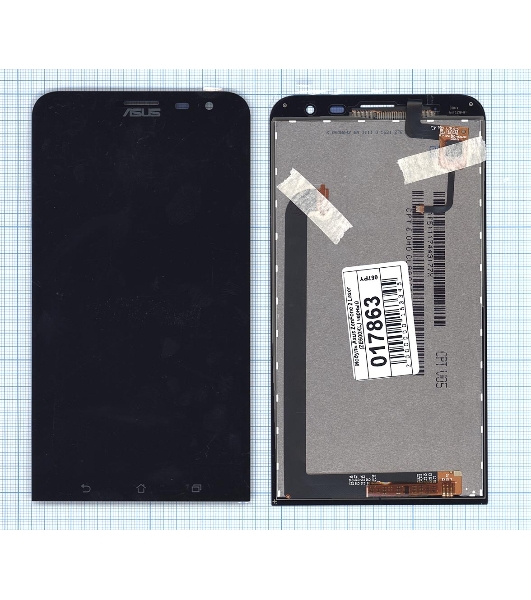 Дисплей для Asus ZenFone 2 Laser ZE600KL черный
