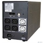 Источник бесперебойного питания Powercom Imperial IMP-1200AP 720Вт 1200ВА черный, фото20