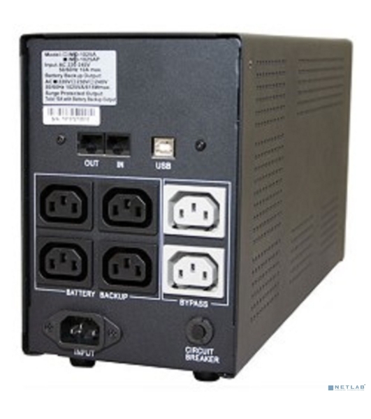 Источник бесперебойного питания Powercom Imperial IMP-1200AP 720Вт 1200ВА черный