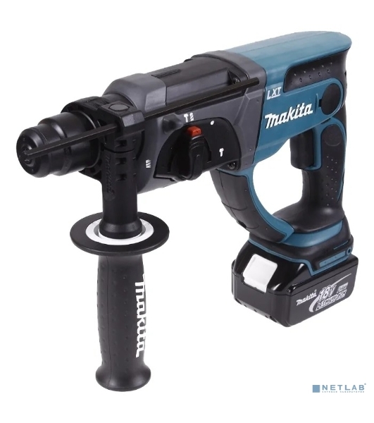 Перфоратор Makita DHR202RF, SDS-plus, 18 В, 1.9 Дж, от аккумулятора