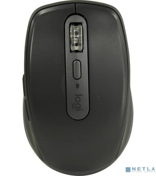 Мышь беспроводная/проводная Logitech MX Anywhere 3S графитовый, 8000 dpi, радиоканал, Bluetooth, USB, кнопки - 6