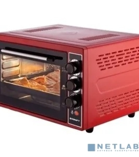 Мини-печь Kraft KF-MO3804KR красный