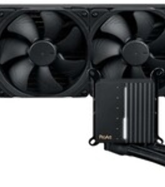 Система жидкостного охлаждения ASUS PROART LC 420 90RC00N0-M0UAY0 черный 120мм алюминий+медь 2000rpm 31.5db 4-pin