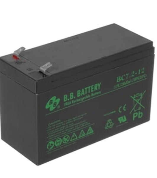 Батарея для ИБП B.B.Battery BC 7.2-12 (12V 7.2Ah)