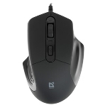 Мышь проводная Defender Datum MB-347 черный, 1600 dpi, USB, кнопки - 4, фото26