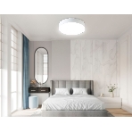 Потолочный светодиодный светильник Ambrella light FZ1350 WH белый IP20 40W 3000-6500K 390*80 (ПДУ ИК), фото4