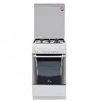 Плита газовая De Luxe 506040.05Г (КР) белый, конфорок 4 шт, духовка 54 л, 50 см x 85 см x 60 см, фото2