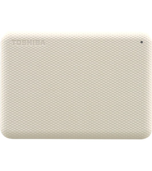 Внешний HDD 2.5' Toshiba Canvio Advance, 1TB, USB 3.2 Gen 1 Type-A, 5400 rpm, белый
