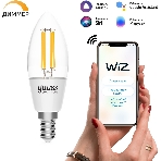 Лампа светодиодная филаментная Gauss Smart Home DIM E14 C35 4,5 Вт 1/10/40, фото 1