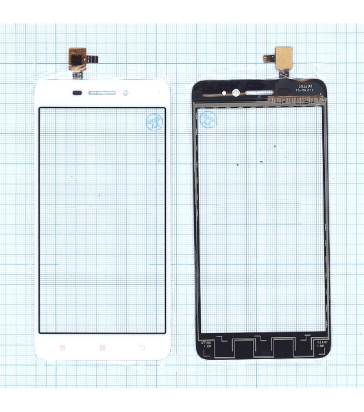 Сенсорное стекло (тачскрин) для Lenovo S60 белое